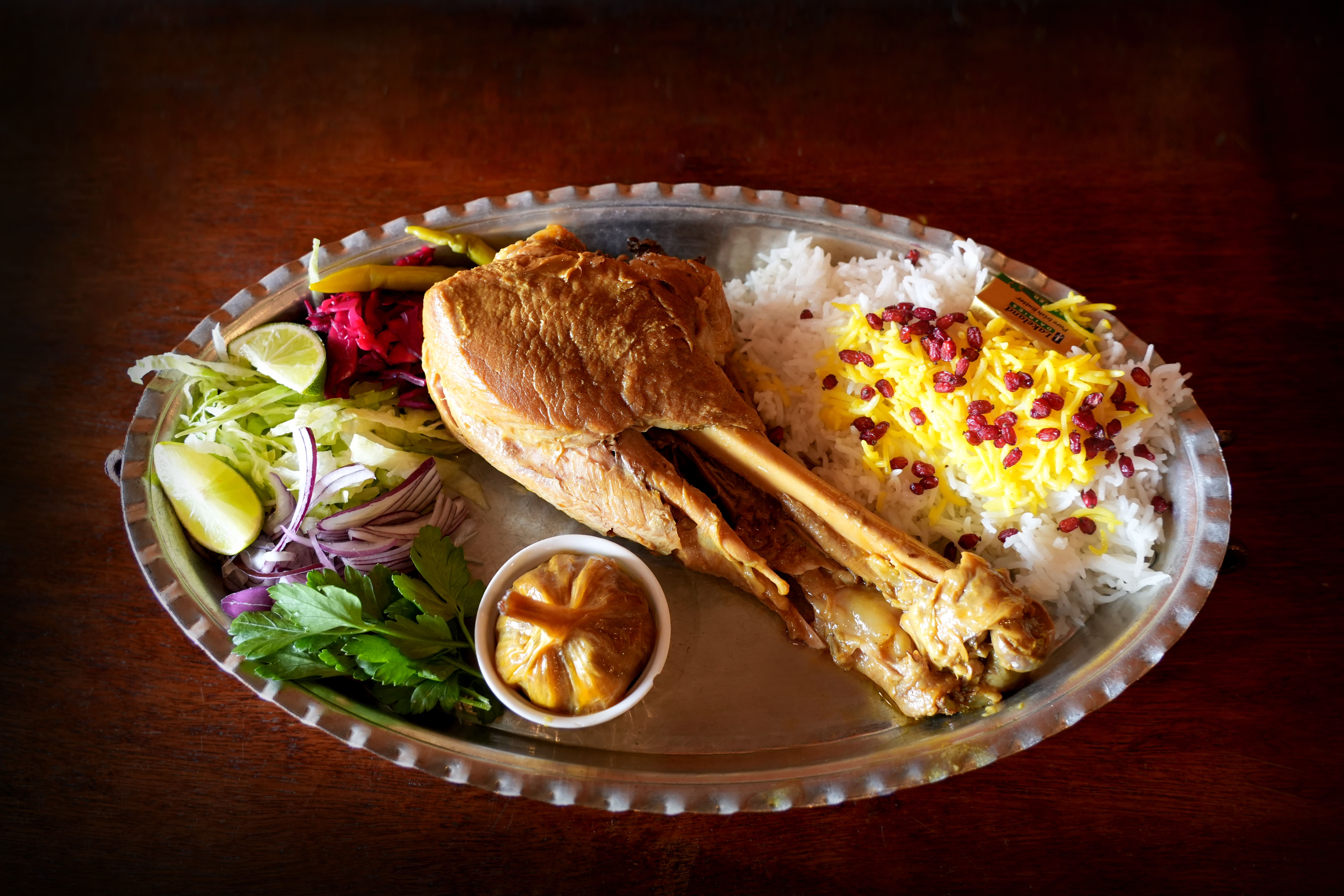 Turkey shank sam's master grill